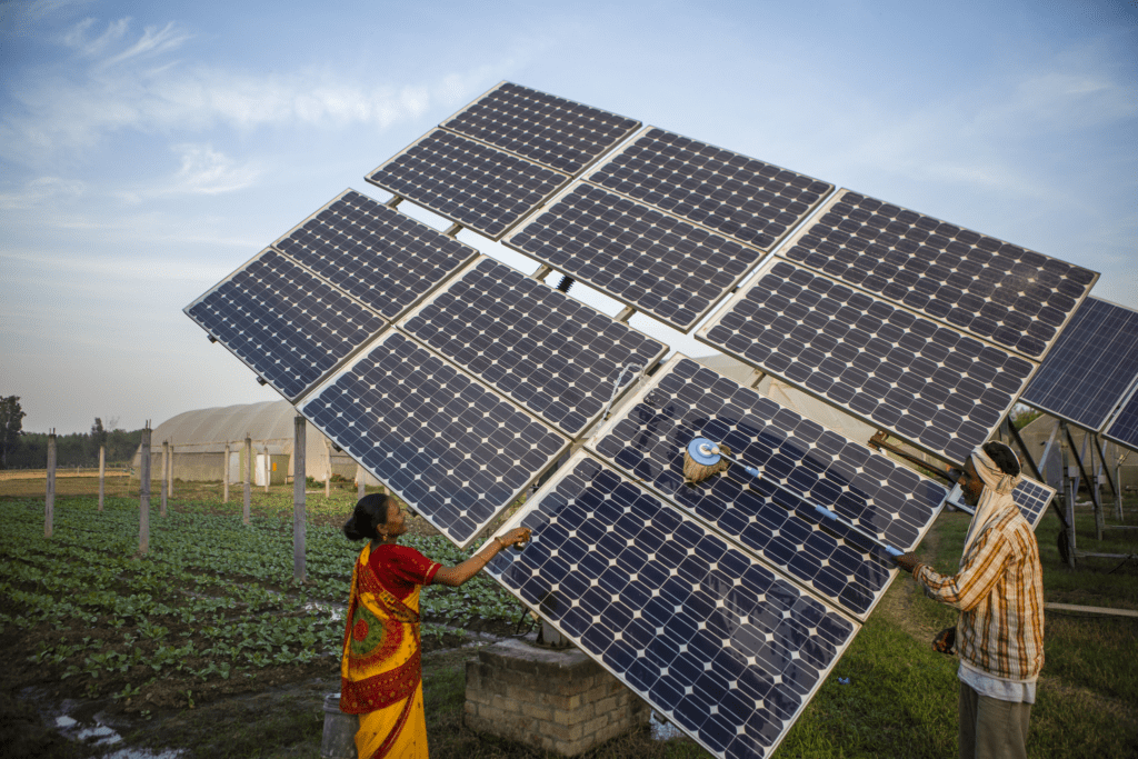 Solar energy projects contributing to sustainable green India vision