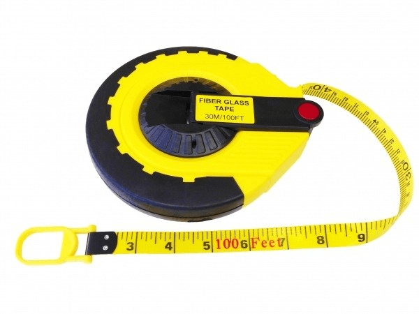 Measuring tape showing meters and feet for practical unit comparison