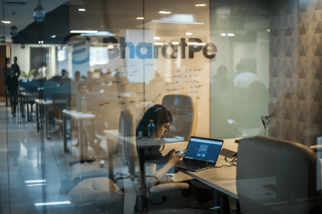 BharatPe startup office reflecting rapid fintech growth