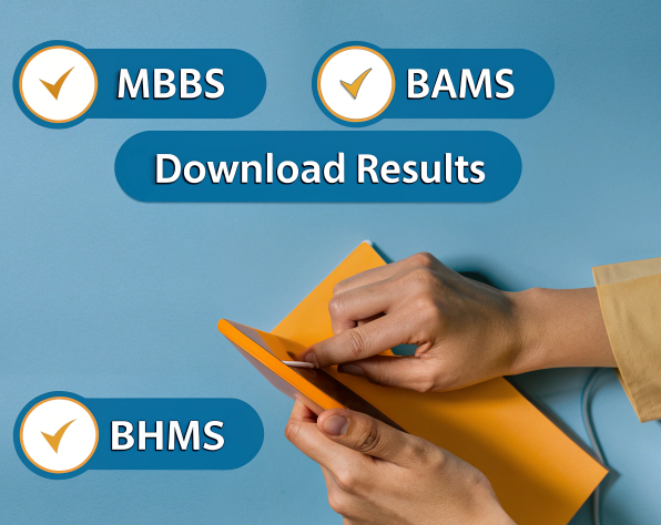 Specific Guide: MBBS, BAMS, BHMS Result Download