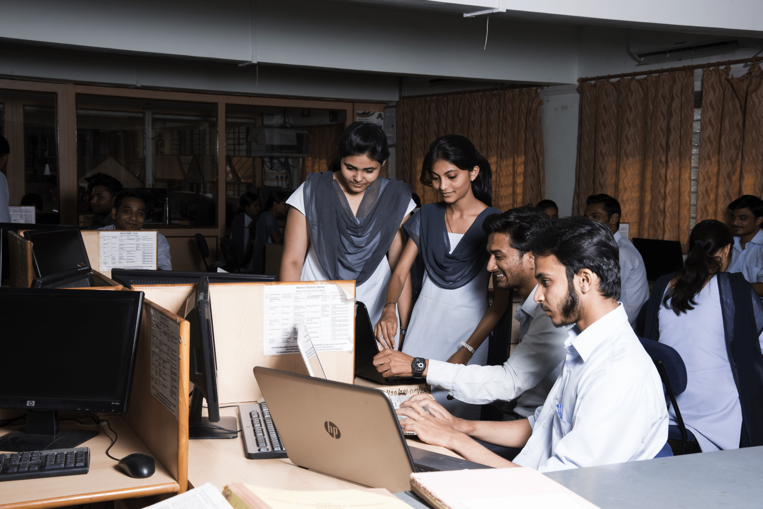 Government education platform interface used by Gujarat teachers and administrators daily