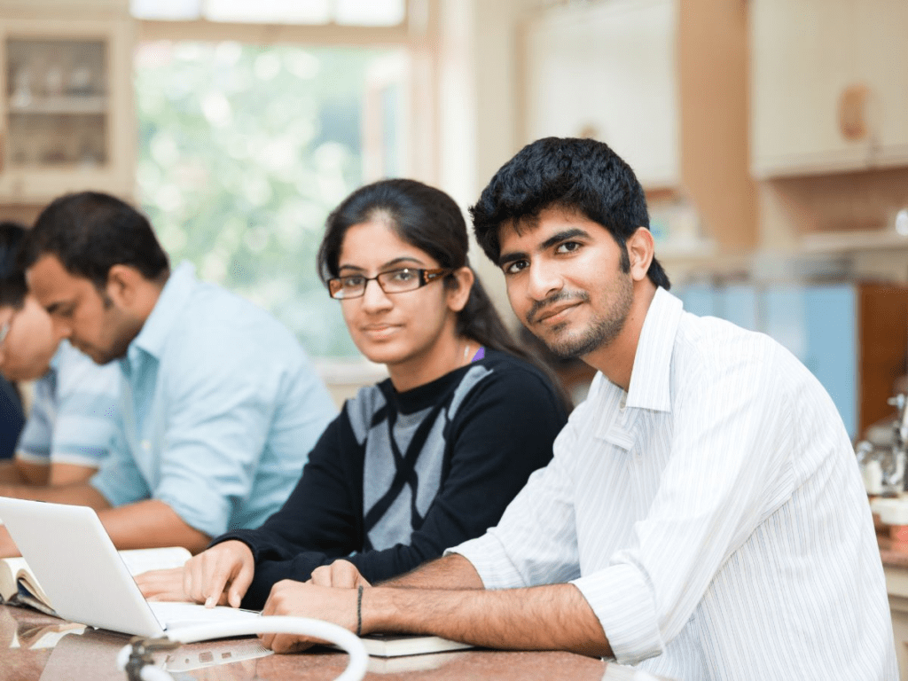 Career-oriented student studying with clarity and long-term success focus