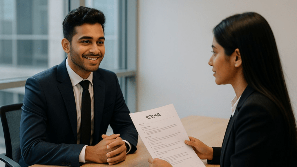 Focused candidate maintaining discipline after result announcement