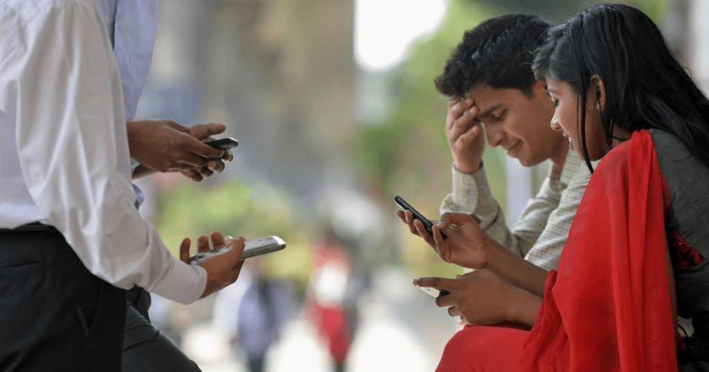 Individual composing short caption that captures emotion without explanation